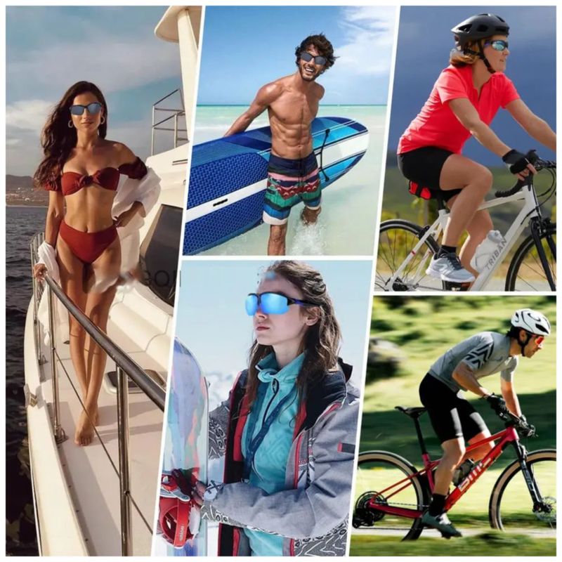 3pzs Gafas De Sol Deportivas Para Hombre Mujer Para Ciclismo, Multicolor