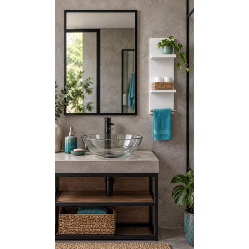 Perchero Estante Organizador De Pared Cocina Barra Moderno Blanco