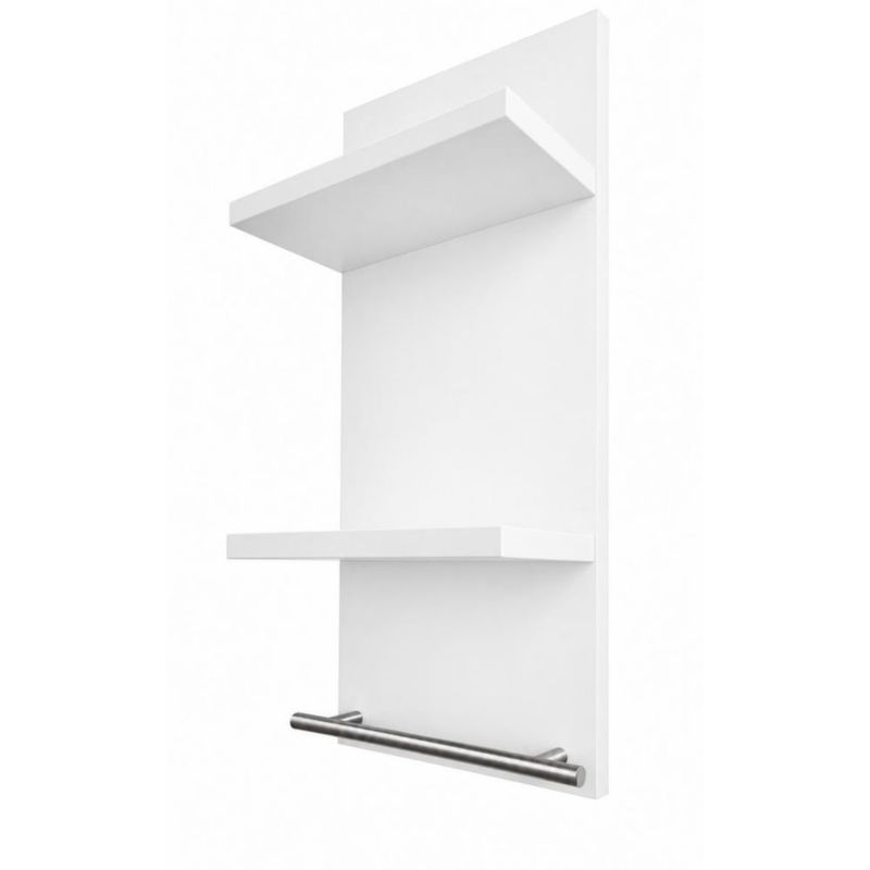 Perchero Estante Organizador De Pared Cocina Barra Moderno Blanco