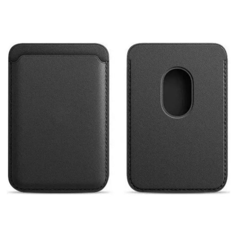 Cartera Billetera Tarjetero Para iPhone Color Negro