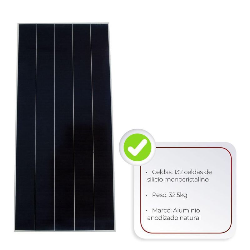 Panel solar bifacial monocristalino tipo n 625 w iusasol pv-20 tb iusa