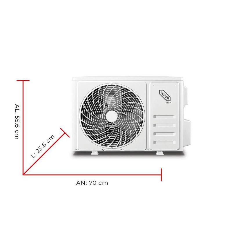 Condensador minisplit solo frío 12,000 btu 115v primo iusa
