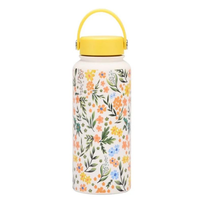 Taza Portátil Con Aislamiento Al Vacío Modofo De 34 Oz amarillo