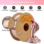 Filamento PLA ERYONE 175 mm 1 kg Silk Rosa Dorado