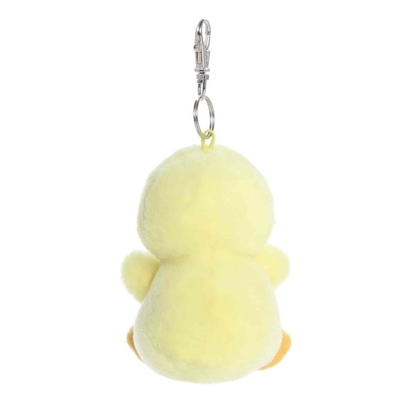 Peluche Aurora Betsy Chick de 10 cm con clip – color amarillo