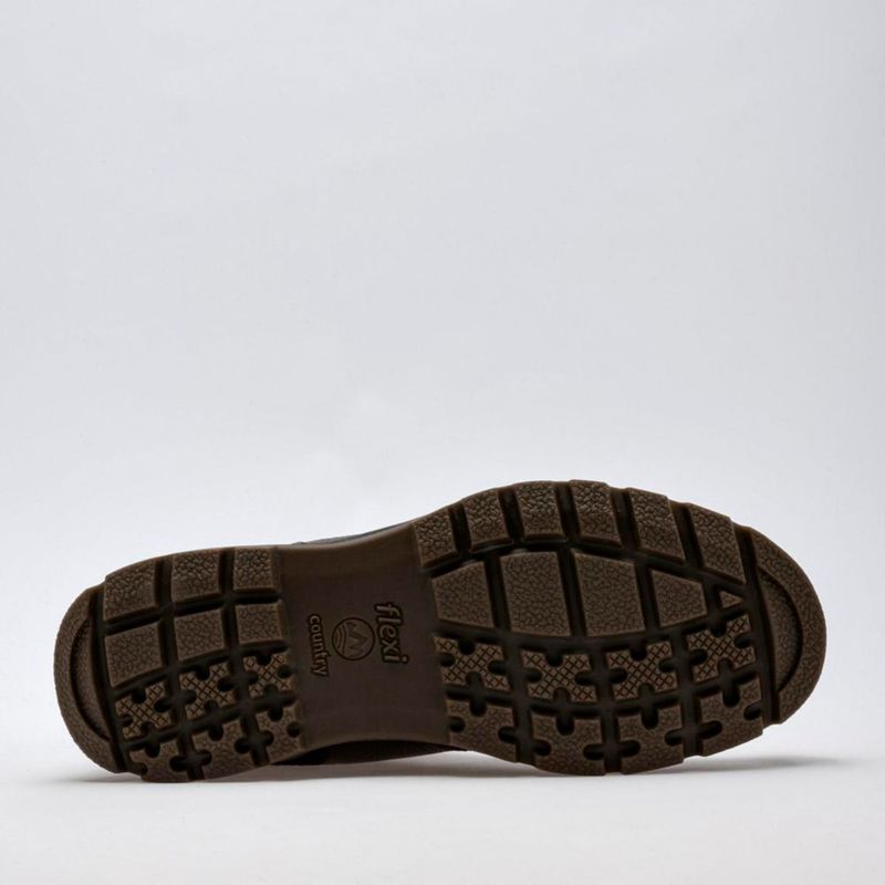 BOTA Y BOTIN CASUAL FLEXI 406003 CAFE NEGRO Piel