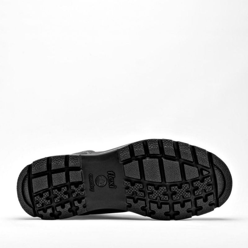 BOTA Y BOTIN CASUAL FLEXI 406003 NEGRO Piel