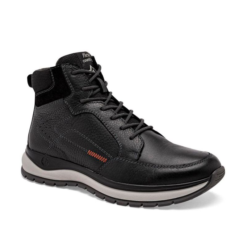 BOTA Y BOTIN CASUAL FLEXI 401016 NEGRO Piel
