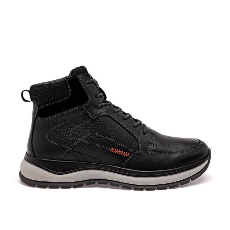BOTA Y BOTIN CASUAL FLEXI 401016 NEGRO Piel