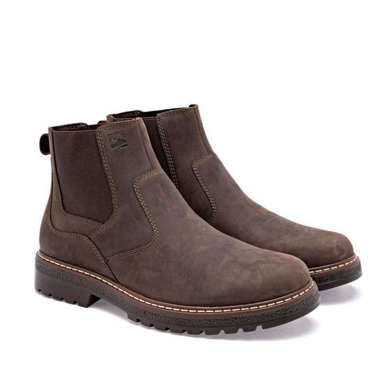 BOTA Y BOTIN CASUAL FLEXI 417405 CAFE Piel