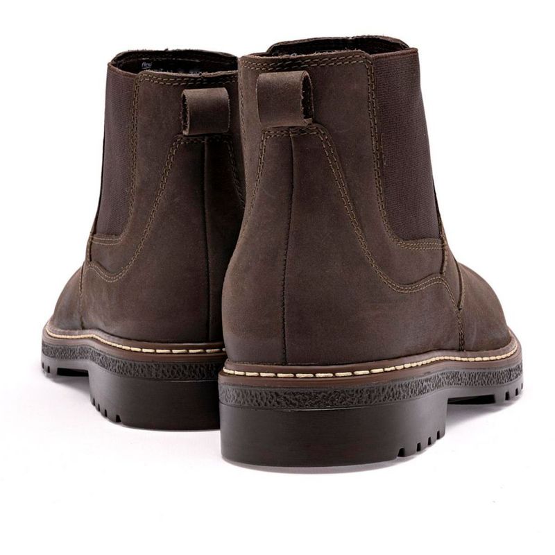 BOTA Y BOTIN CASUAL FLEXI 417405 CAFE Piel