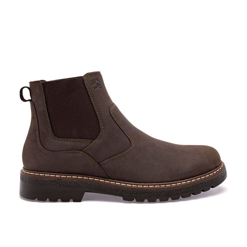 BOTA Y BOTIN CASUAL FLEXI 417405 CAFE Piel