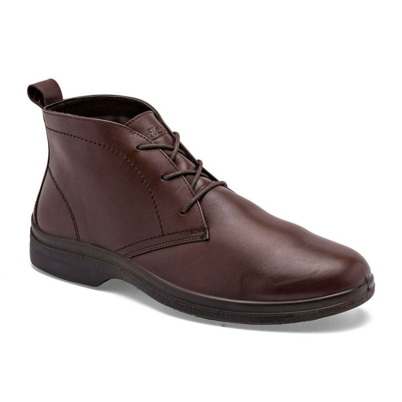 BOTA Y BOTIN VESTIR FLEXI 91613 CAFE Piel