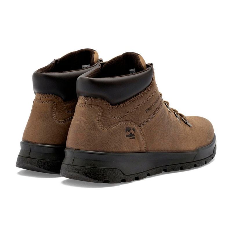 BOTA Y BOTIN CASUAL FLEXI 414913 CAMEL CAFE Piel