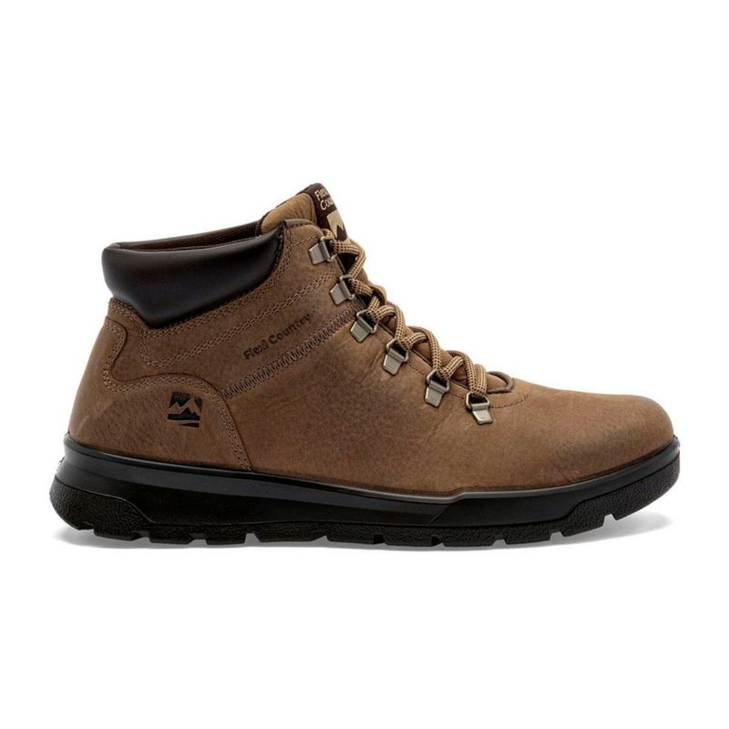 BOTA Y BOTIN CASUAL FLEXI 414913 CAMEL CAFE Piel