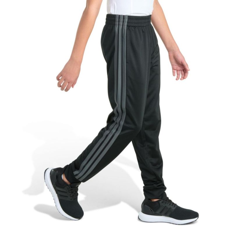 Pantalones jogger de tricot icónico adidas negro/gris - Talla grande