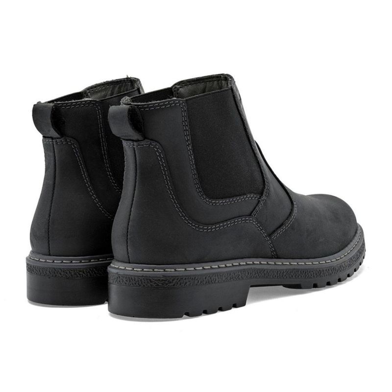 BOTA Y BOTIN CASUAL FLEXI 417405 NEGRO Piel