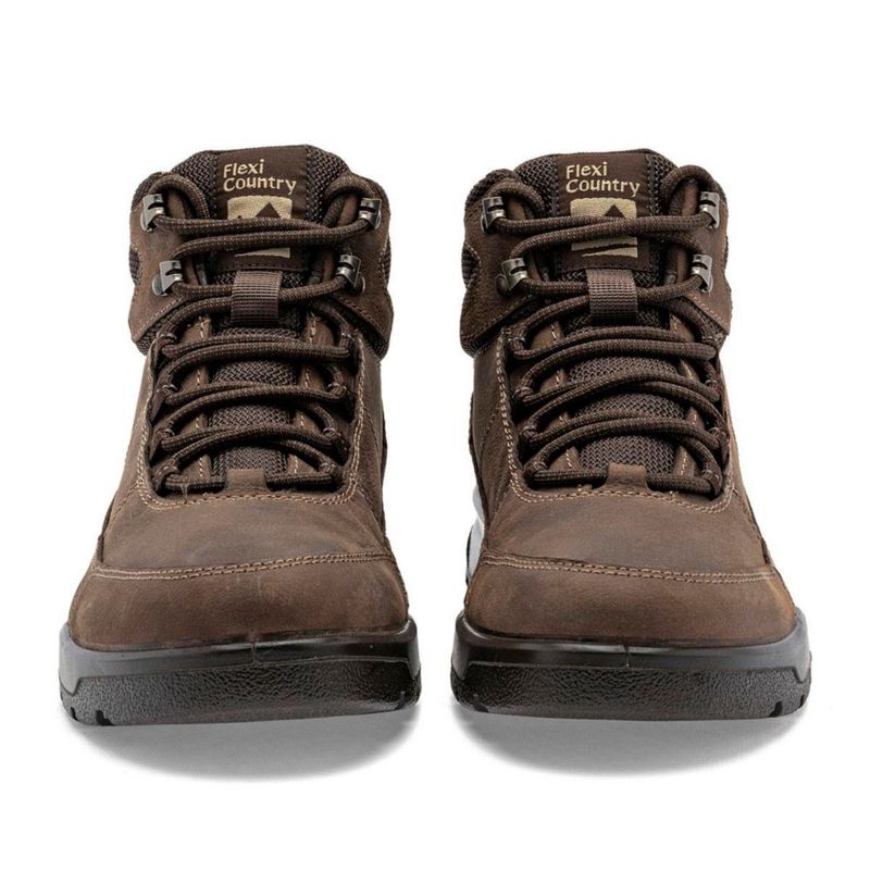 BOTA Y BOTIN CASUAL FLEXI 414915 CAFE Piel