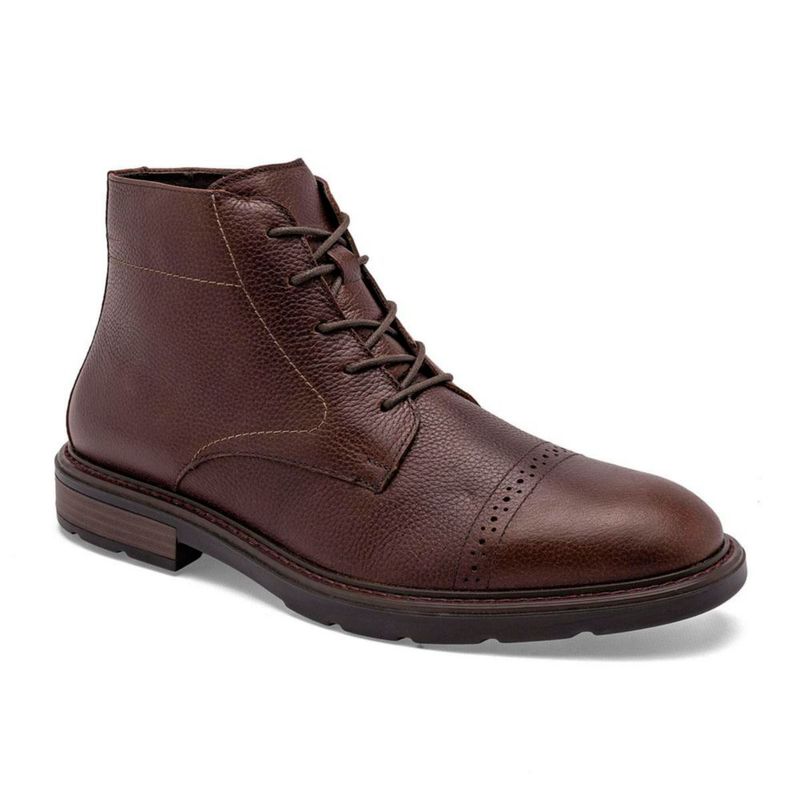 BOTA Y BOTIN CASUAL FLEXI 419409 CAFE Piel