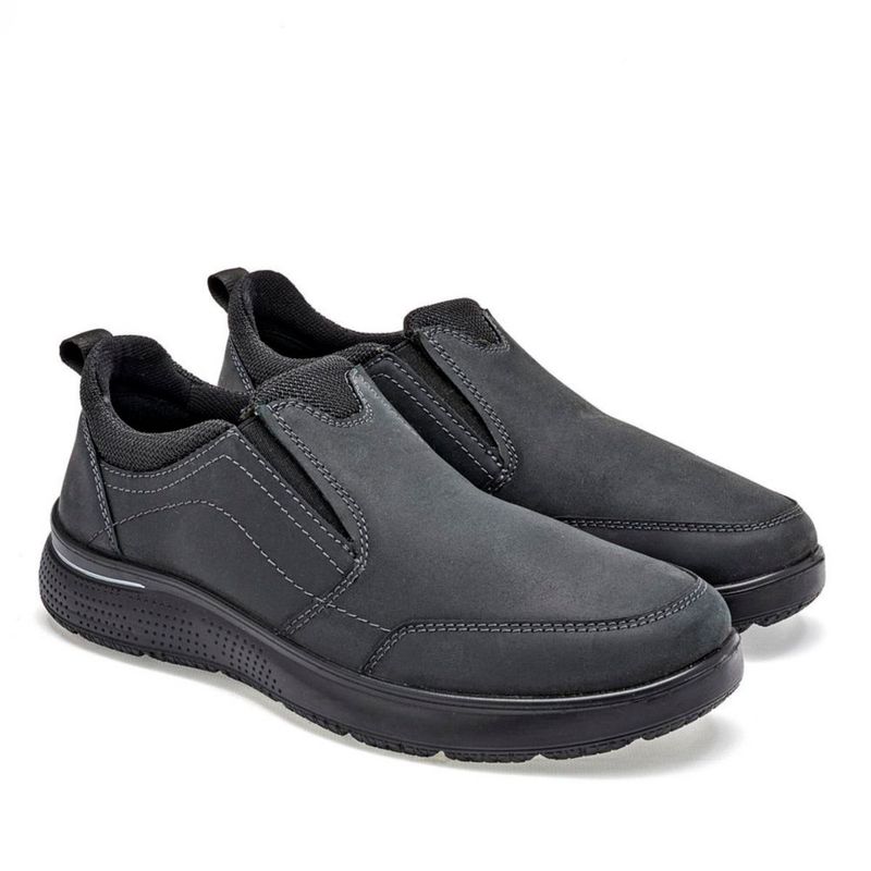 CASUAL MOCASIN FLEXI 417606 NEGRO Piel