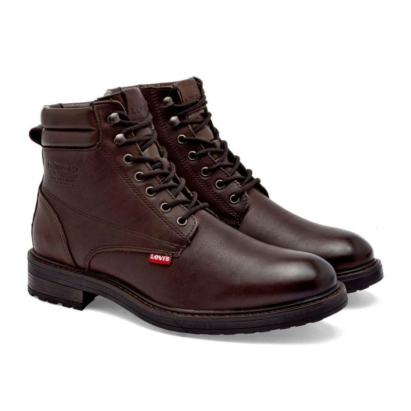 BOTA Y BOTIN CASUAL LEVI'S L2225541 CAFE Piel