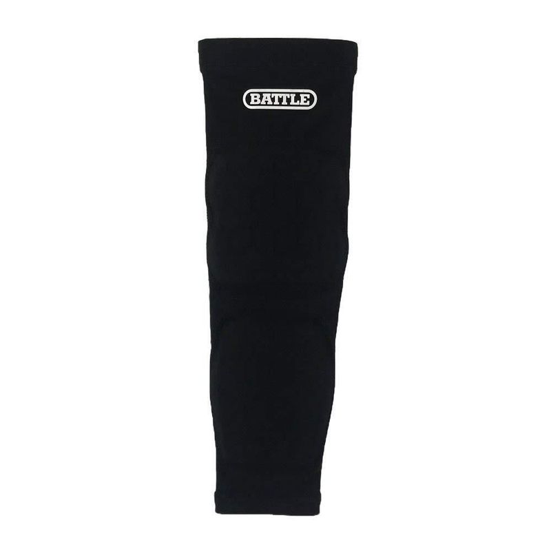 Manga de brazo Battle negro para adulto L/XL acolchada para fútbol americano