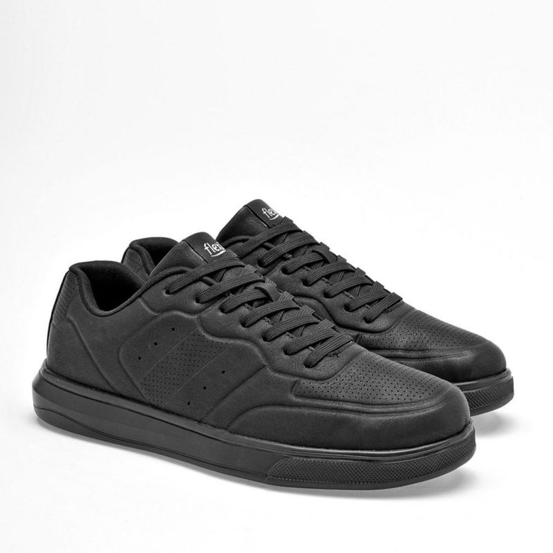 CASUAL AGUJETA FLEXI 415306 NEGRO