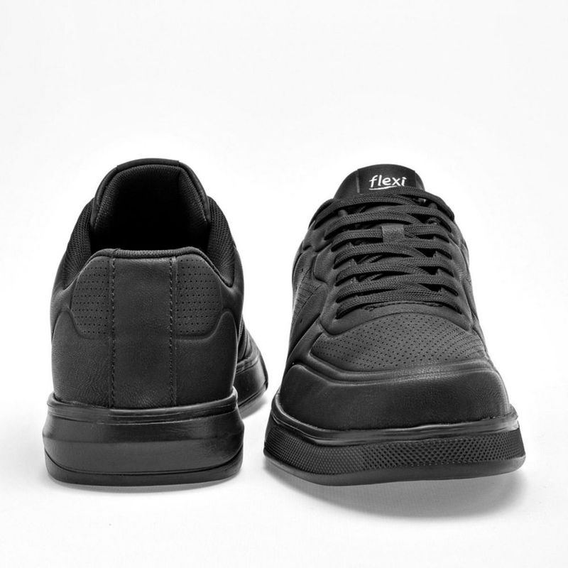 CASUAL AGUJETA FLEXI 415306 NEGRO