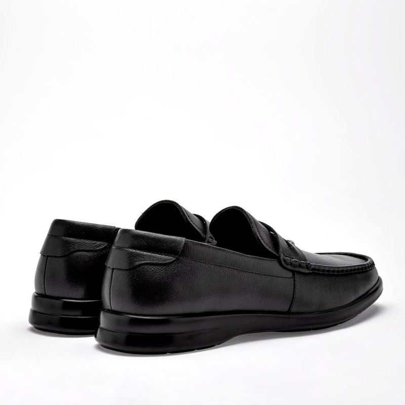 CASUAL MOCASIN FLEXI 423003 NEGRO Piel