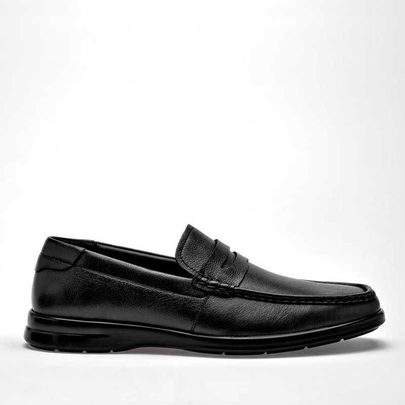 CASUAL MOCASIN FLEXI 423003 NEGRO Piel