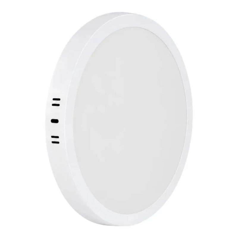 Lampara Led De Sobreponer 18w Plafón Pack 10 Piezas Color Blanco
