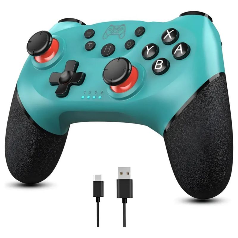 Control Inalámbrico Gamepad Joystick Para Nintendo Switch/pc Verde