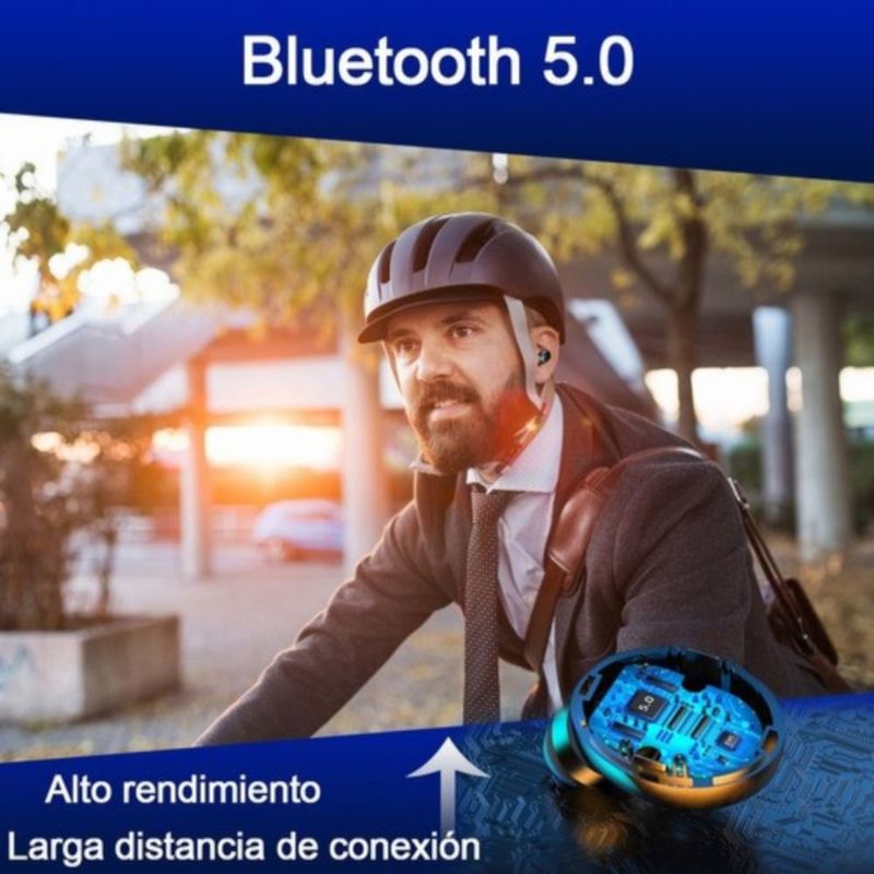 Auriculares Bluetooth In-Ear F9-5 Negro Inalámbricos