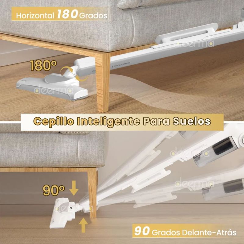 aspiradora de mano 15KPa 800ml blanca 110V/220V
