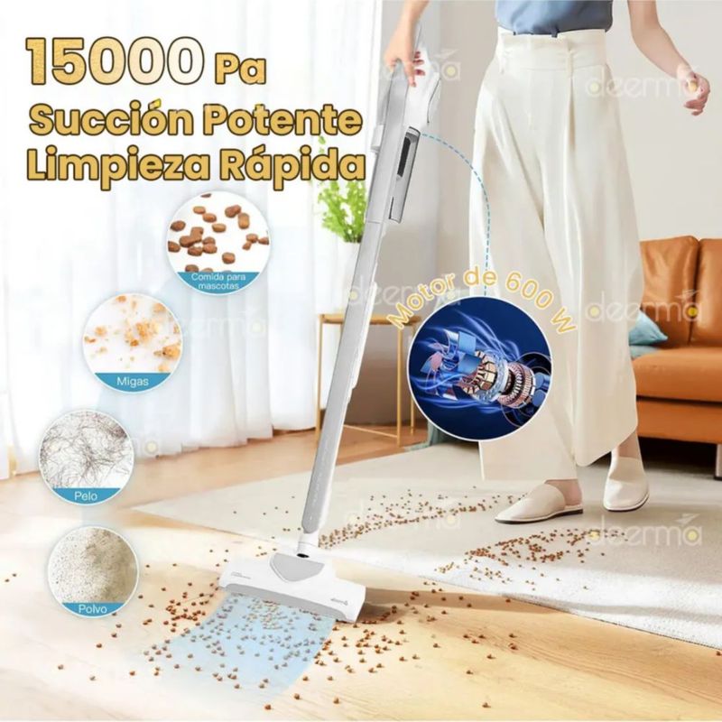 aspiradora de mano 15KPa 800ml blanca 110V/220V