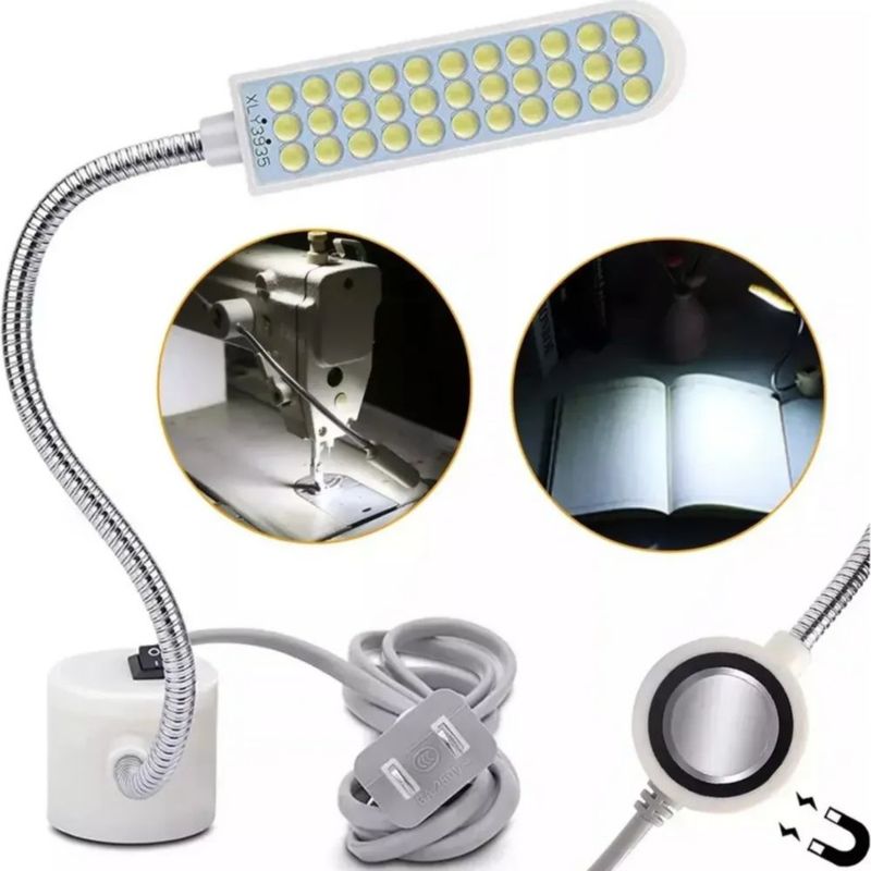 Lámpara De Luz Magnétic Blanco