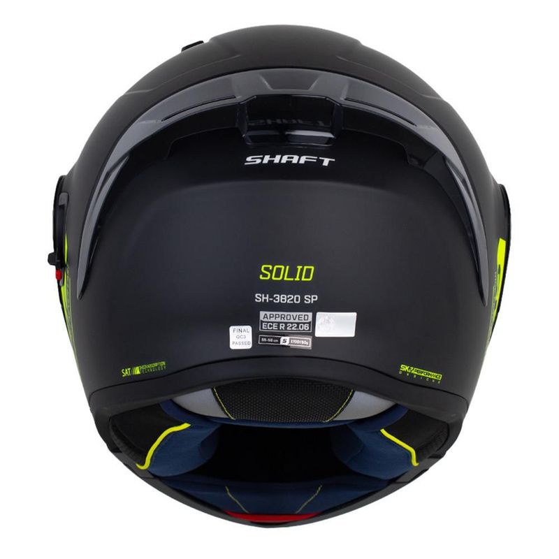 Casco shaft sh3820 sp ng am mt mica tran M Negro