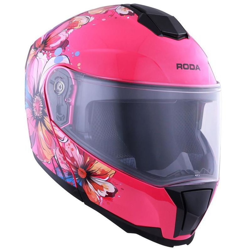 Casco roda revenge pro rosa spring abati L Rosa