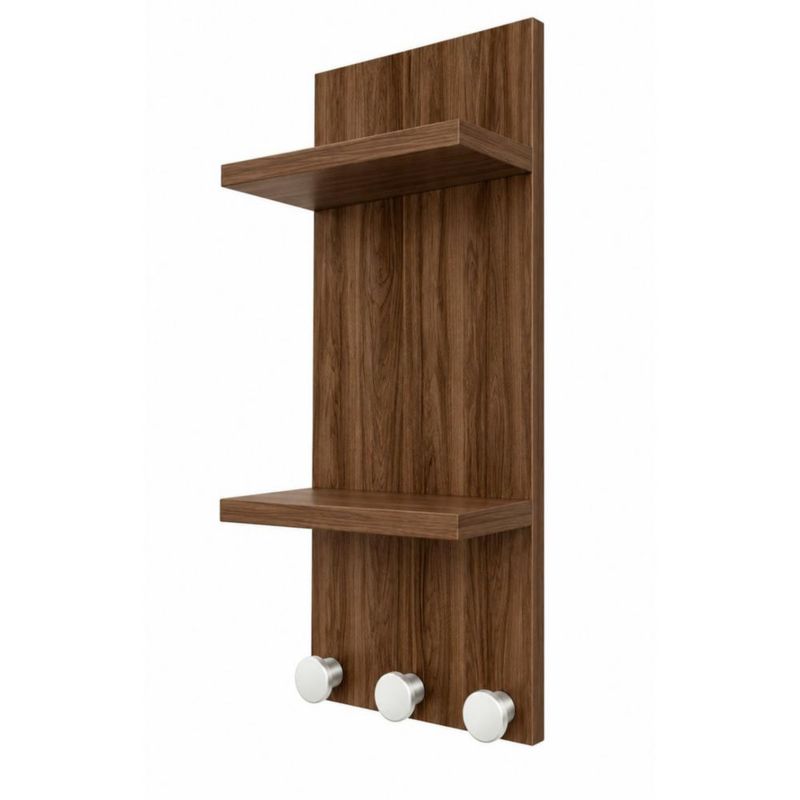 Perchero Organizador De Pared Durango Para Recibidor O Cocina