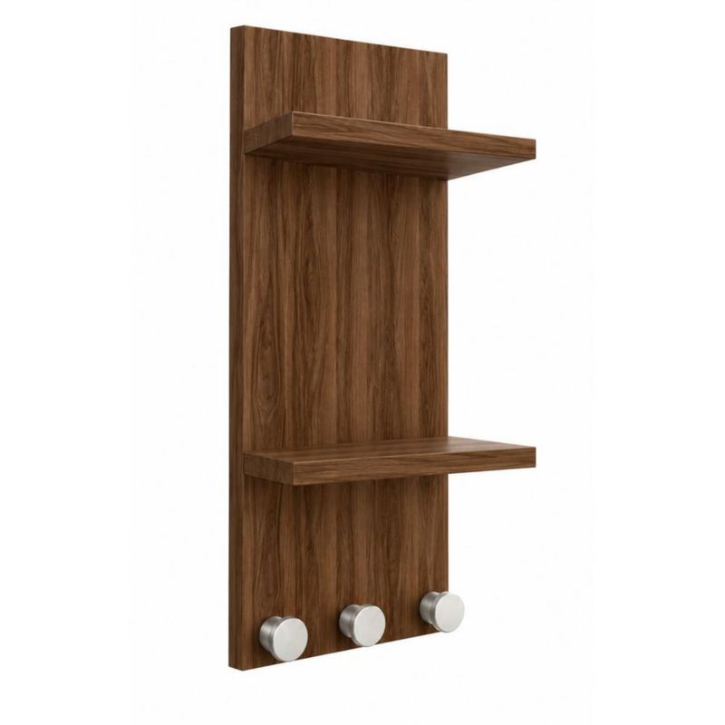 Perchero Organizador De Pared Durango Para Recibidor O Cocina