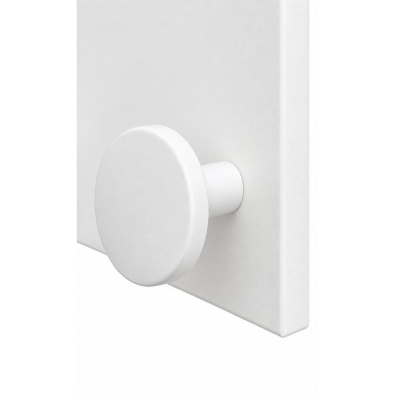 Perchero Organizador De Pared Blanco Para Recibidor O Cocina