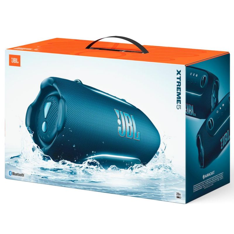 Bocina Portátil JBL Xtreme 5 Azul Bluetooth IP68 con AI Sound Boost