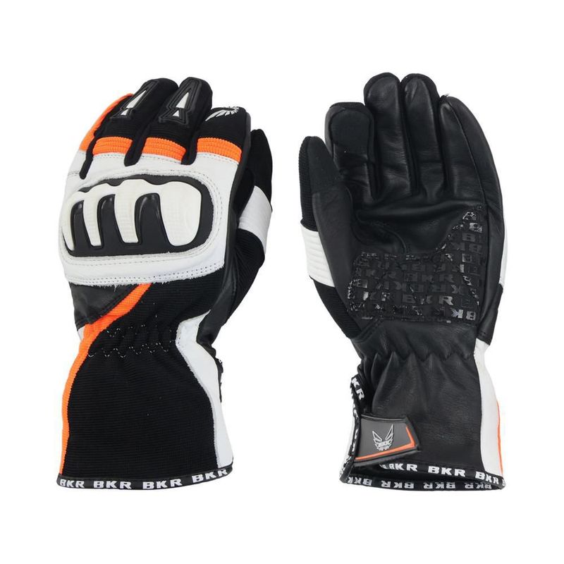 Guante bkr alpha negro/naranja M Naranja