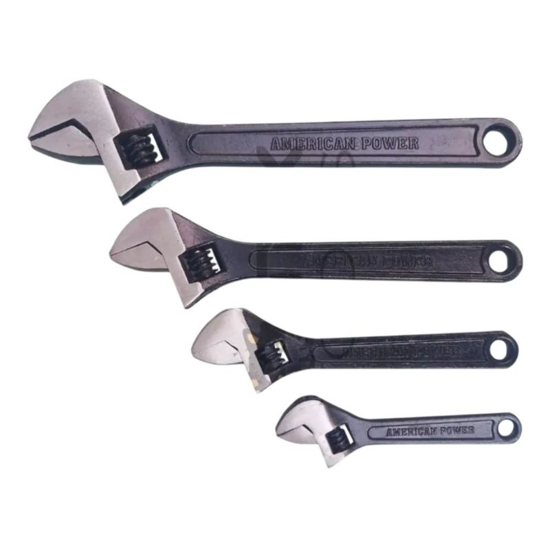 Llave Perico Pavonado 6 In 8 In 10 In 12 In Jgo 4 Pz