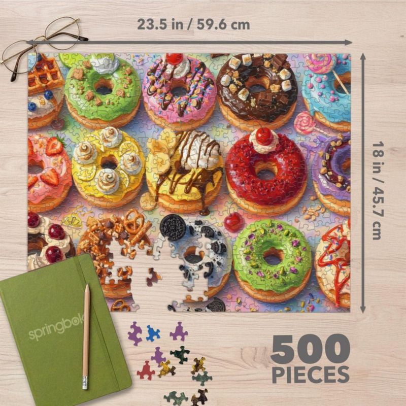 Rompecabezas Springbok Donas Decadentes 500 piezas