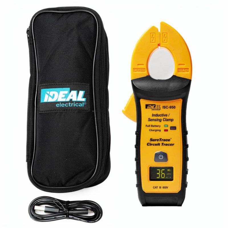 Pinza amperimétrica Ideal Industries ISC-950 600A CA