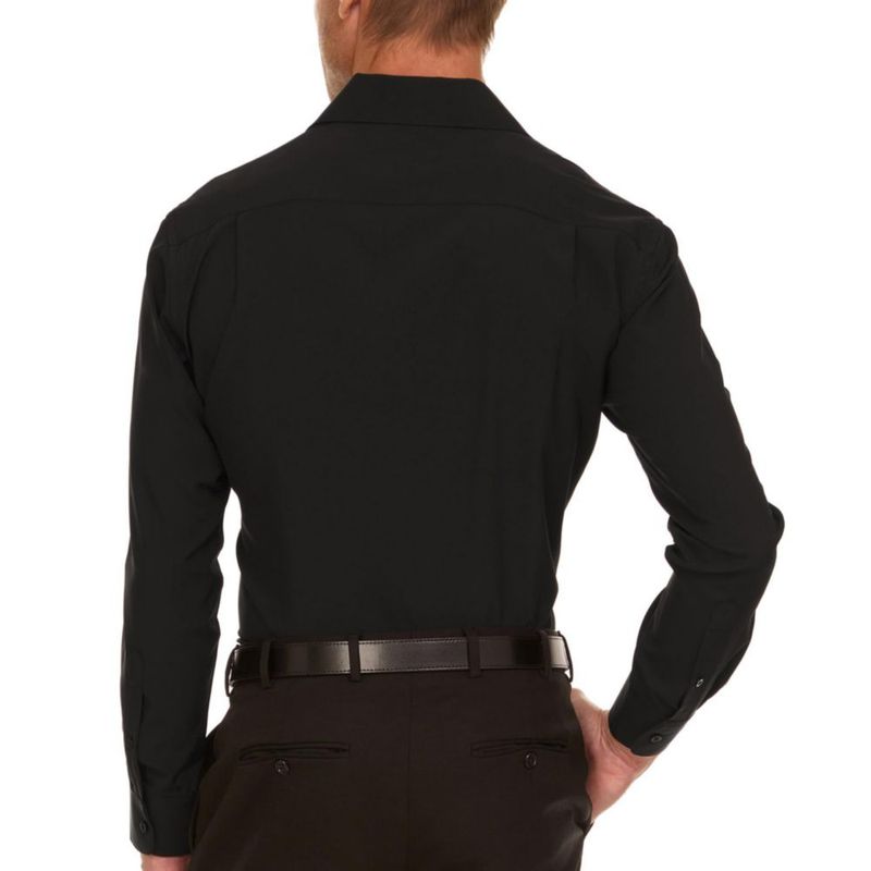 Camisa Nautica Slim Fit de Manga Larga y Stretch