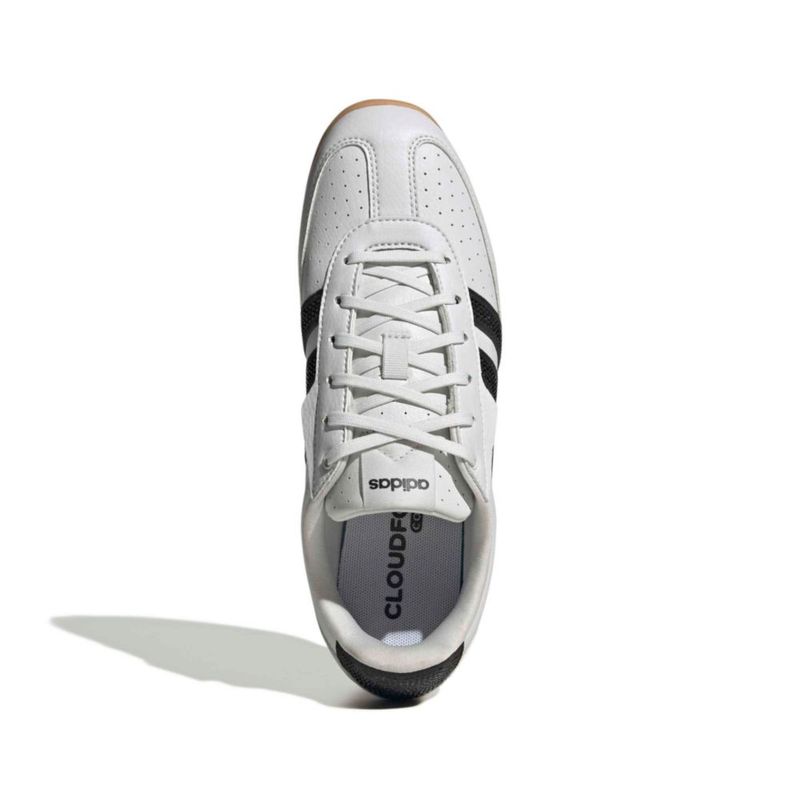 Zapatillas adidas Barreda Low mujer 6.5 Blanco/Negro/Plateado metálico
