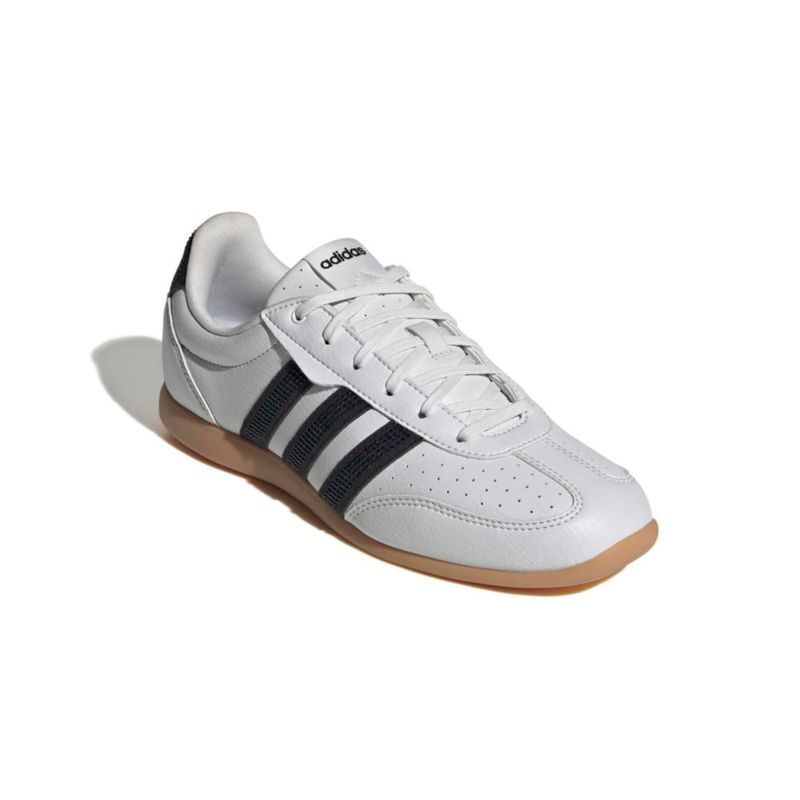 Zapatillas adidas Barreda Low mujer 6.5 Blanco/Negro/Plateado metálico