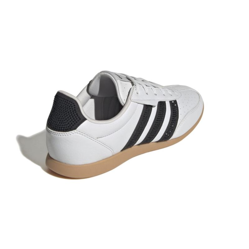 Zapatillas adidas Barreda Low mujer 6.5 Blanco/Negro/Plateado metálico